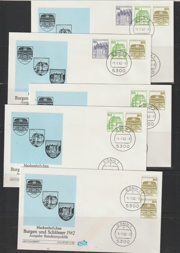 Brd aus s fdc - 75-78,