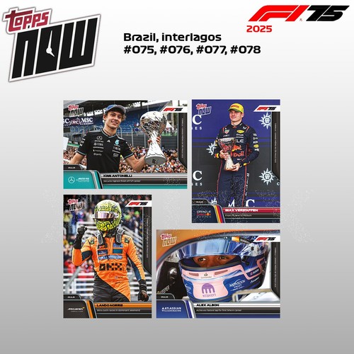 Topps now 2025 bundle - now, f1