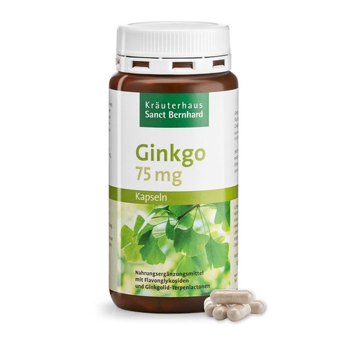 Ginkgo kapseln - 75, mg