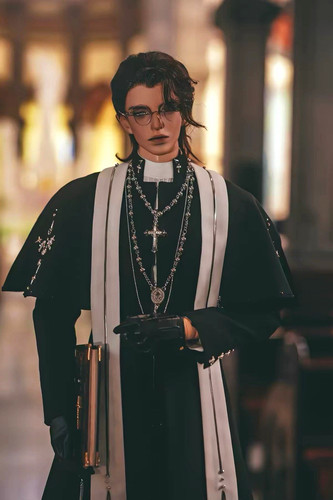Bjd priester outfit 78cm - bjd,
